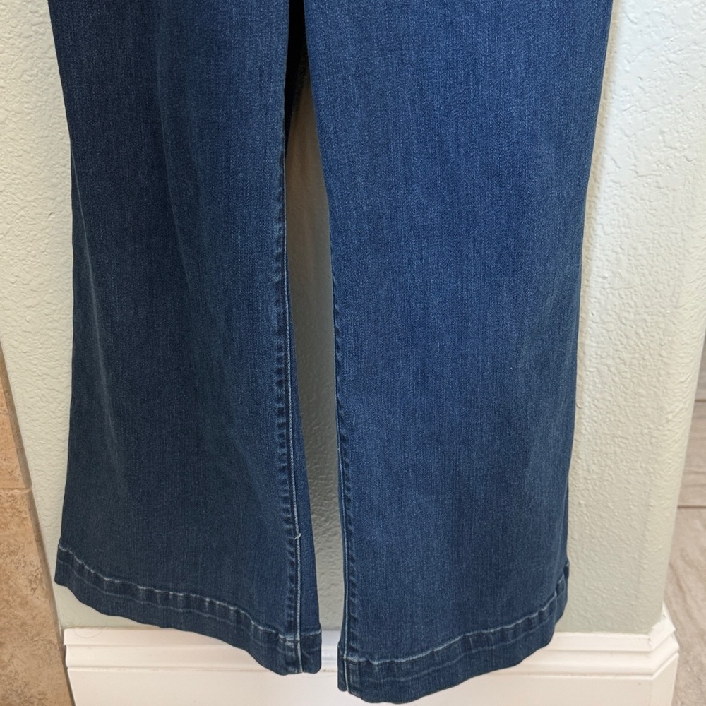 PAIGE Blue Denim Jumpsuit - Picture 10 of 16